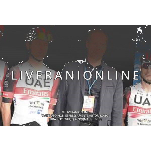04-10-2022 Tre Valli Varesine; 2022, Uae Emirates; Pogacar, Tadej; Prudhomme, Christian; Busto Arsizio; ©SIROTTI/AGENZIA ALDO LIVERANI SAS