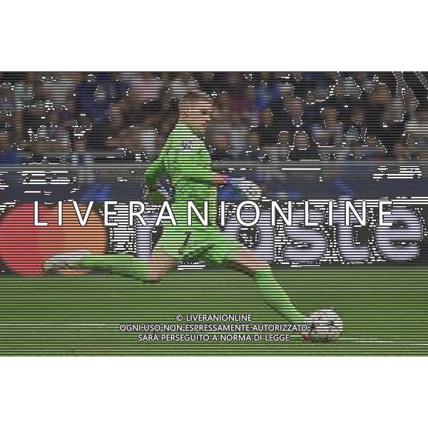 Marc Andre\' ter Stegen (Barcellona) Inter vs Barcellona Milano 04-10-2022 Stadio Giuseppe Meazza - San Siro UEFA Champions League fase a gironi gruppo C - 3a giornata foto Roberto Garavaglia/ag. Aldo Liverani sas