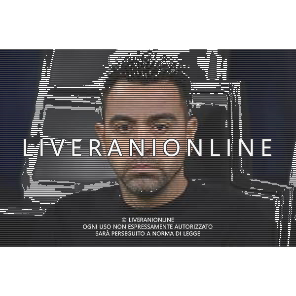 Xavi Hernandez allenatore Barcellona Inter vs Barcellona Milano 04-10-2022 Stadio Giuseppe Meazza - San Siro UEFA Champions League fase a gironi gruppo C - 3a giornata foto Roberto Garavaglia/ag. Aldo Liverani sas
