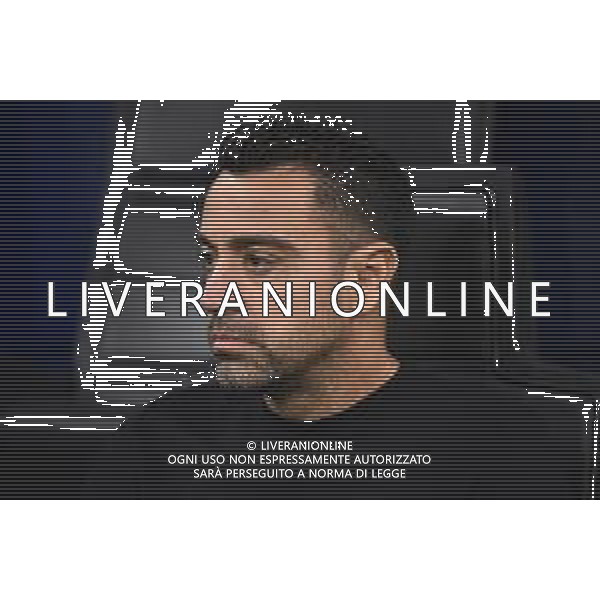 Xavi Hernandez allenatore Barcellona Inter vs Barcellona Milano 04-10-2022 Stadio Giuseppe Meazza - San Siro UEFA Champions League fase a gironi gruppo C - 3a giornata foto Roberto Garavaglia/ag. Aldo Liverani sas