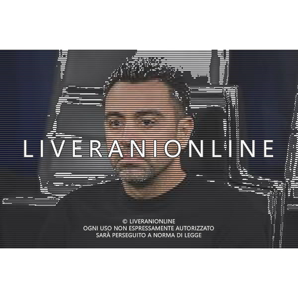 Xavi Hernandez allenatore Barcellona Inter vs Barcellona Milano 04-10-2022 Stadio Giuseppe Meazza - San Siro UEFA Champions League fase a gironi gruppo C - 3a giornata foto Roberto Garavaglia/ag. Aldo Liverani sas