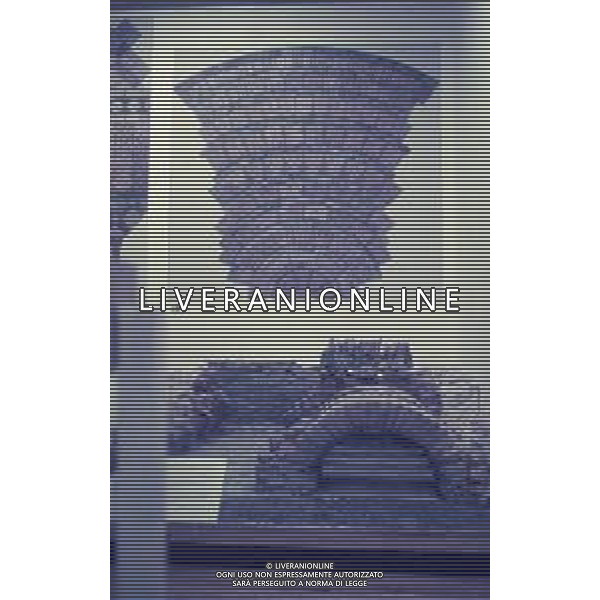 1970 LONDRA BRITISH MUSEUM L\'EGITTO FOTO CARLO LORENZINI-AG ALDO LIVERANI SAS 