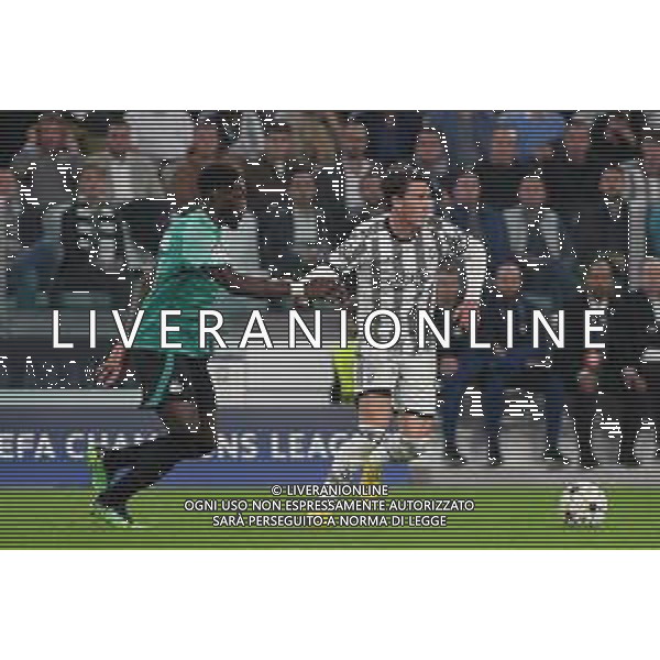 Torino 05.10.2022 Stadio Allianz Stadium ©Manuela Viganti/Agenzia Aldo Liverani Juventus vs Maccabi Haifa Champions League 2022/2023 Gruppo H Giornata 3 di 6 Nella foto: dusan vlahovic e dylan batubinsika ©/AGENZIA ALDO LIVERANI SAS