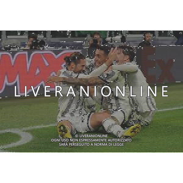 Torino 05.10.2022 Stadio Allianz Stadium ©Manuela Viganti/Agenzia Aldo Liverani Juventus vs Maccabi Haifa Champions League 2022/2023 Gruppo H Giornata 3 di 6 Nella foto: esultanza juventus dopo il gol adrien rabiot ©/AGENZIA ALDO LIVERANI SAS