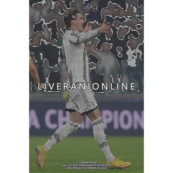 Torino 05.10.2022 Stadio Allianz Stadium ©Manuela Viganti/Agenzia Aldo Liverani Juventus vs Maccabi Haifa Champions League 2022/2023 Gruppo H Giornata 3 di 6 Nella foto: esultanza dusan vlahovic dopo il gol ©/AGENZIA ALDO LIVERANI SAS