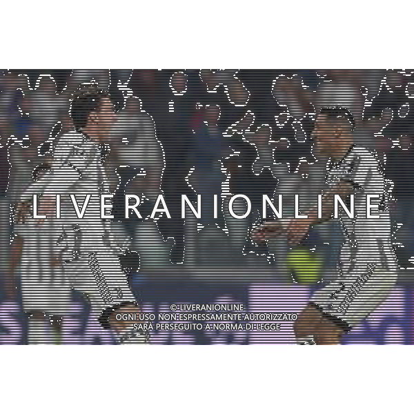 Torino 05.10.2022 Stadio Allianz Stadium ©Manuela Viganti/Agenzia Aldo Liverani Juventus vs Maccabi Haifa Champions League 2022/2023 Gruppo H Giornata 3 di 6 Nella foto: esultanza dusan vlahovic e angel di maria dopo il gol ©/AGENZIA ALDO LIVERANI SAS
