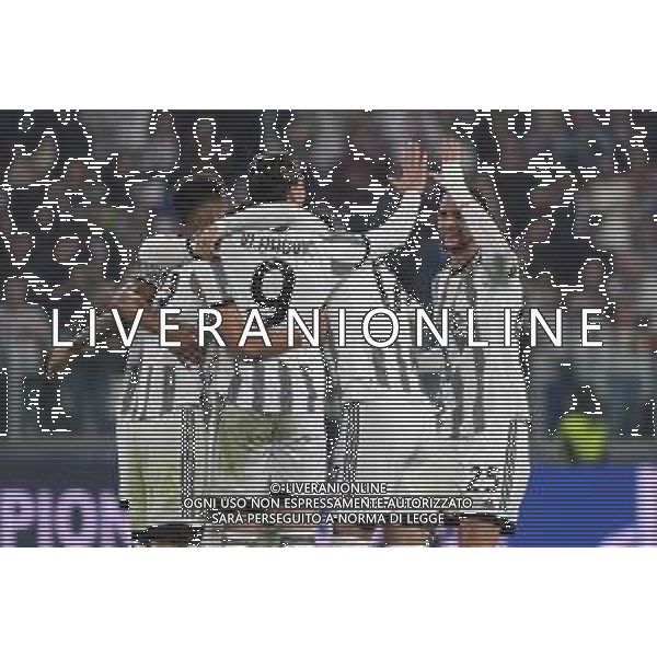 Torino 05.10.2022 Stadio Allianz Stadium ©Manuela Viganti/Agenzia Aldo Liverani Juventus vs Maccabi Haifa Champions League 2022/2023 Gruppo H Giornata 3 di 6 Nella foto: esultanza juventus dopo il gol di dusan vlahovic ©/AGENZIA ALDO LIVERANI SAS