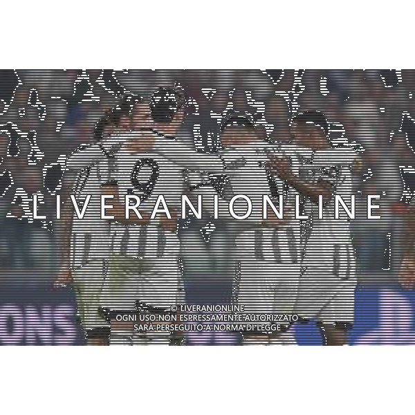 Torino 05.10.2022 Stadio Allianz Stadium ©Manuela Viganti/Agenzia Aldo Liverani Juventus vs Maccabi Haifa Champions League 2022/2023 Gruppo H Giornata 3 di 6 Nella foto: esultanza juventus dopo il gol di dusan vlahovic ©/AGENZIA ALDO LIVERANI SAS