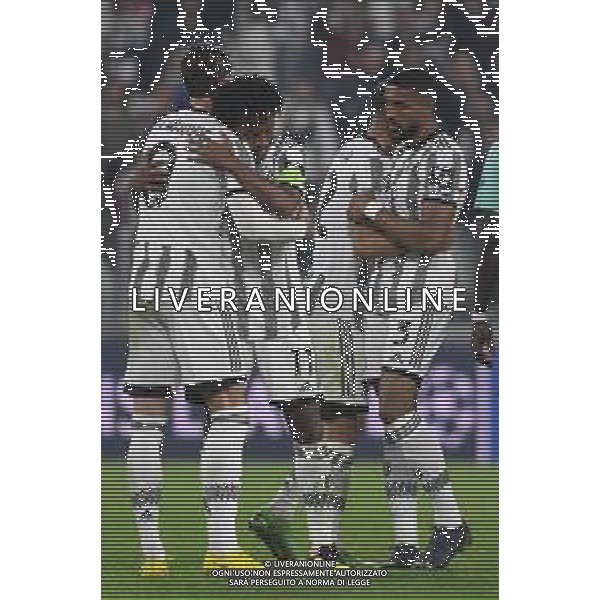 Torino 05.10.2022 Stadio Allianz Stadium ©Manuela Viganti/Agenzia Aldo Liverani Juventus vs Maccabi Haifa Champions League 2022/2023 Gruppo H Giornata 3 di 6 Nella foto: esultanza juventus dopo il gol di dusan vlahovic ©/AGENZIA ALDO LIVERANI SAS