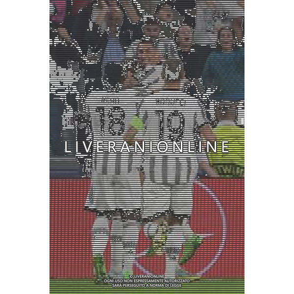 Torino 05.10.2022 Stadio Allianz Stadium ©Manuela Viganti/Agenzia Aldo Liverani Juventus vs Maccabi Haifa Champions League 2022/2023 Gruppo H Giornata 3 di 6 Nella foto: esultanza juventus dopo il gol di adrien rabiot ©/AGENZIA ALDO LIVERANI SAS