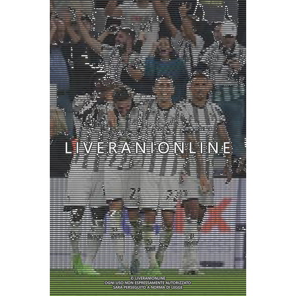 Torino 05.10.2022 Stadio Allianz Stadium ©Manuela Viganti/Agenzia Aldo Liverani Juventus vs Maccabi Haifa Champions League 2022/2023 Gruppo H Giornata 3 di 6 Nella foto: esultanza juventus dopo il gol di adrien rabiot ©/AGENZIA ALDO LIVERANI SAS