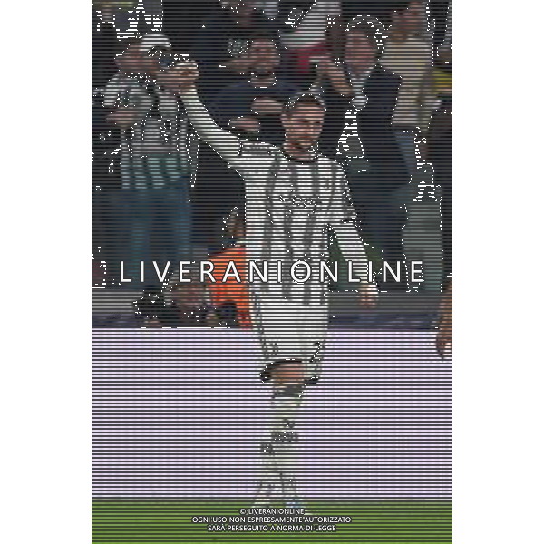 Torino 05.10.2022 Stadio Allianz Stadium ©Manuela Viganti/Agenzia Aldo Liverani Juventus vs Maccabi Haifa Champions League 2022/2023 Gruppo H Giornata 3 di 6 Nella foto: esultanza adrien rabiot dopo il gol ©/AGENZIA ALDO LIVERANI SAS