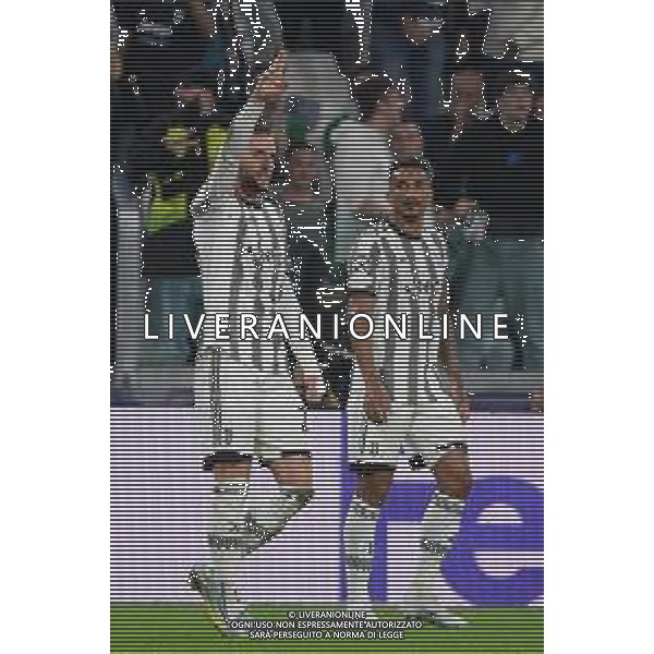 Torino 05.10.2022 Stadio Allianz Stadium ©Manuela Viganti/Agenzia Aldo Liverani Juventus vs Maccabi Haifa Champions League 2022/2023 Gruppo H Giornata 3 di 6 Nella foto: esultanza adrien rabiot dopo il gol ©/AGENZIA ALDO LIVERANI SAS