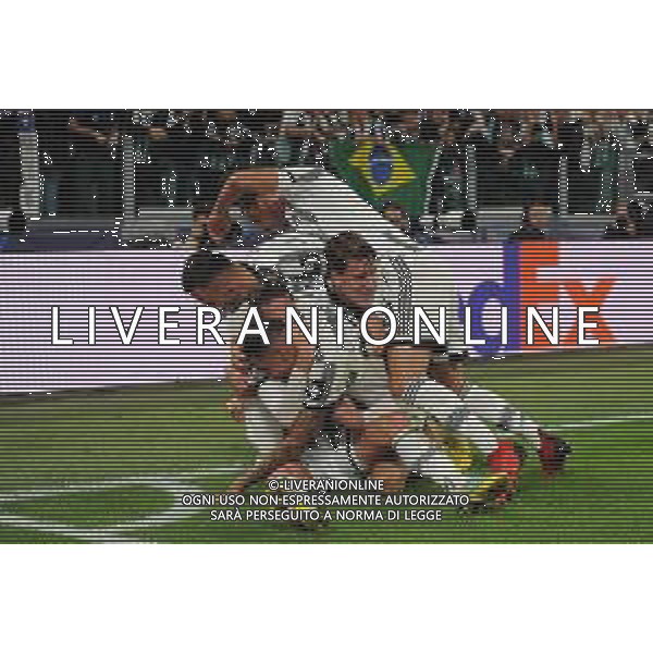 Torino 05.10.2022 Stadio Allianz Stadium ©Manuela Viganti/Agenzia Aldo Liverani Juventus vs Maccabi Haifa Champions League 2022/2023 Gruppo H Giornata 3 di 6 Nella foto: esultanza juventus dopo il gol di adrien rabiot ©/AGENZIA ALDO LIVERANI SAS