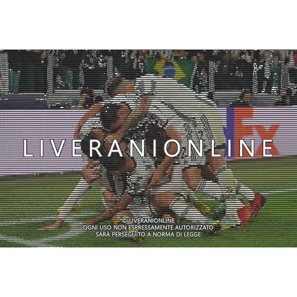 Torino 05.10.2022 Stadio Allianz Stadium ©Manuela Viganti/Agenzia Aldo Liverani Juventus vs Maccabi Haifa Champions League 2022/2023 Gruppo H Giornata 3 di 6 Nella foto: esultanza juventus dopo il gol di adrien rabiot ©/AGENZIA ALDO LIVERANI SAS