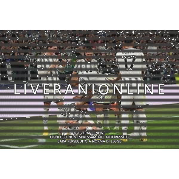 Torino 05.10.2022 Stadio Allianz Stadium ©Manuela Viganti/Agenzia Aldo Liverani Juventus vs Maccabi Haifa Champions League 2022/2023 Gruppo H Giornata 3 di 6 Nella foto: esultanza juventus dopo il gol di adrien rabiot ©/AGENZIA ALDO LIVERANI SAS