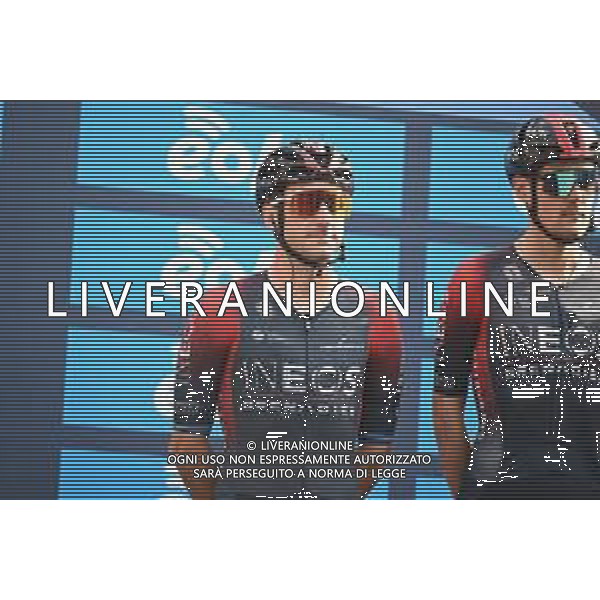 06-10-2022 Giro Del Piemonte; 2022, Ineos - Grenadiers; Viviani, Elia; Omegna; ©SIROTTI/AGENZIA ALDO LIVERANI SAS
