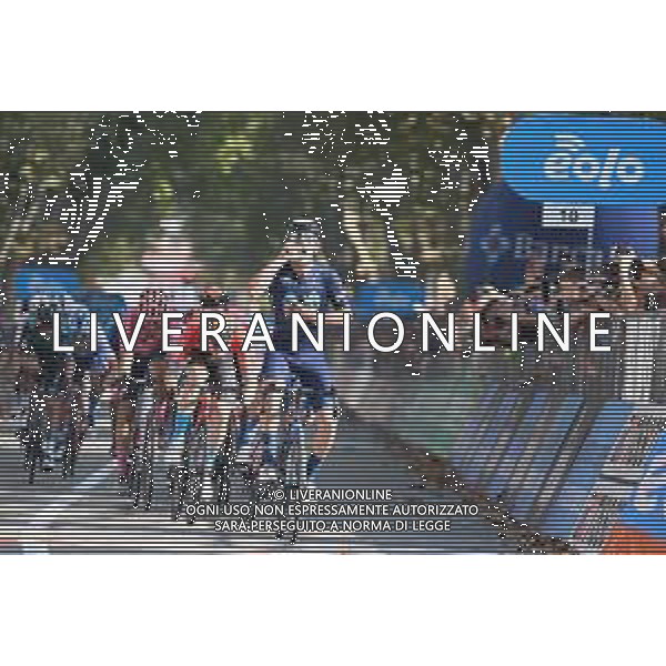 06-10-2022 Giro Del Piemonte; 2022, Movistar; 2022, Bahrain - Victorious; Garcia Cortina, Ivan; Mohoric, Matej; Beinasco; ©SIROTTI/AGENZIA ALDO LIVERANI SAS
