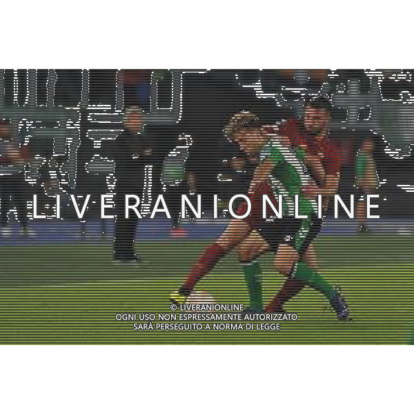 Roma vs Real Betis 3 Giornata Europa League - Stadio Olimpico - Roma 06-10-2022 nella foto Canales e Cristante ©Federico Gaetano/AGENZIA ALDO LIVERANI SAS