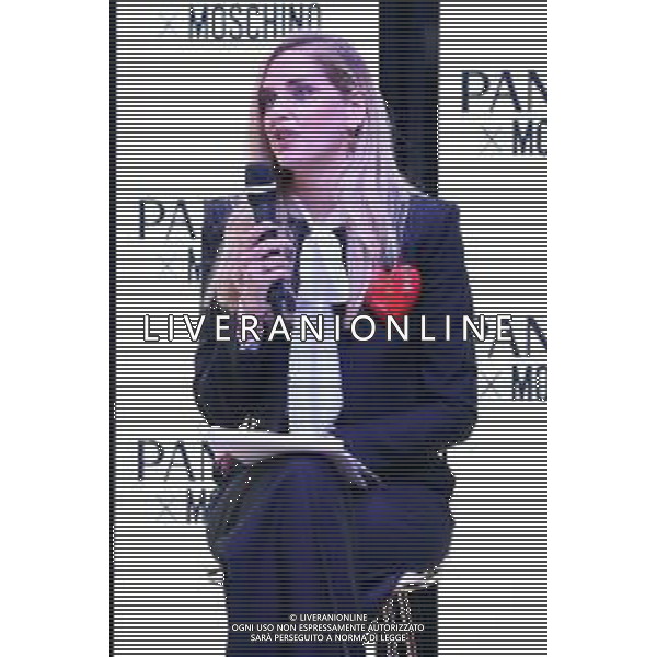 TVRG Photocall Pantene Moschino Ferragni nella foto Chiara Ferragni Milano 07-10-2022 Photocall in occasione del talk Forti Insieme con Pantene Moschino e Chiara Ferragni foto Roberto Garavaglia/ag. Aldo Liverani sas/AGENZIA ALDO LIVERANI SAS