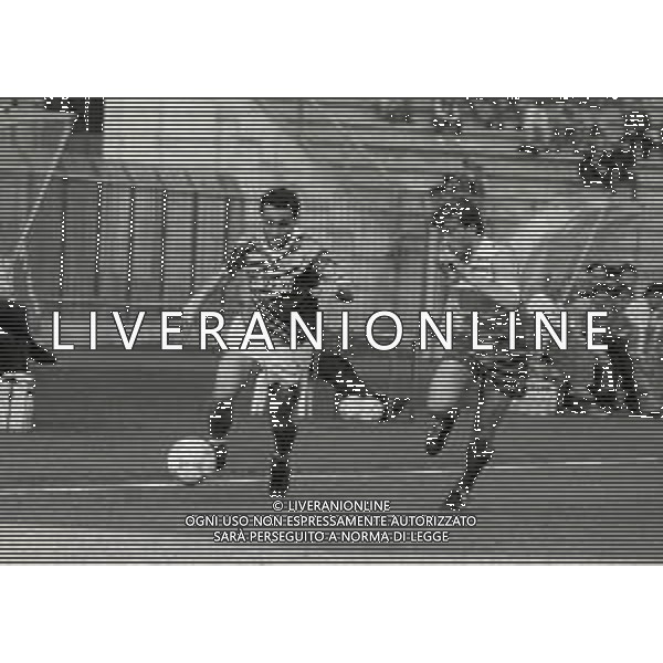 25-03-1990 MONZA-CAMPIONATO DI CALCIO SERIE B MONZA-AVELLINO 1-1 NELLA FOTO FRANCESCO BAIANO AG ALDO LIVERANI SAS