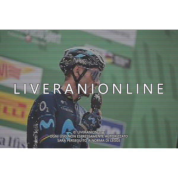 08-10-2022 Giro Di Lombardia; 2022, Movistar; Valverde, Alejandro; Bergamo; ©SIROTTI/AGENZIA ALDO LIVERANI SAS