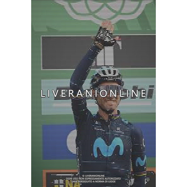 08-10-2022 Giro Di Lombardia; 2022, Movistar; Valverde, Alejandro; Bergamo; ©SIROTTI/AGENZIA ALDO LIVERANI SAS