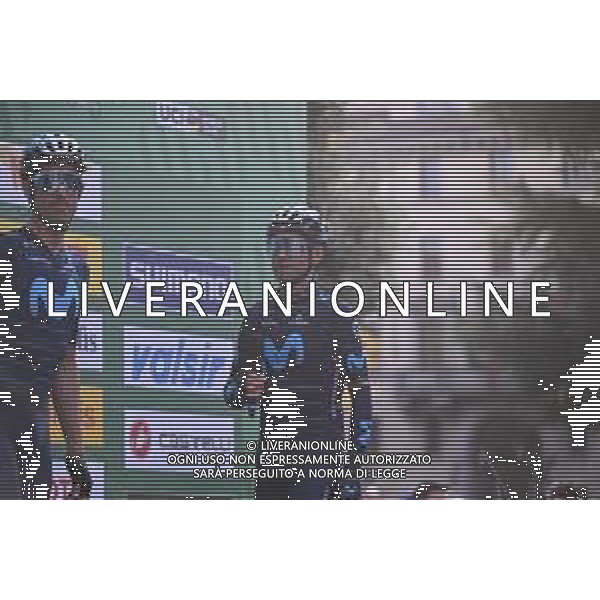 08-10-2022 Giro Di Lombardia; 2022, Movistar; Valverde, Alejandro; Bergamo; ©SIROTTI/AGENZIA ALDO LIVERANI SAS