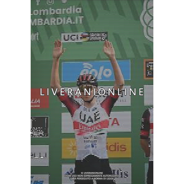 08-10-2022 Giro Di Lombardia; 2022, Uae Emirates; Pogacar, Tadej; Bergamo; ©SIROTTI/AGENZIA ALDO LIVERANI SAS