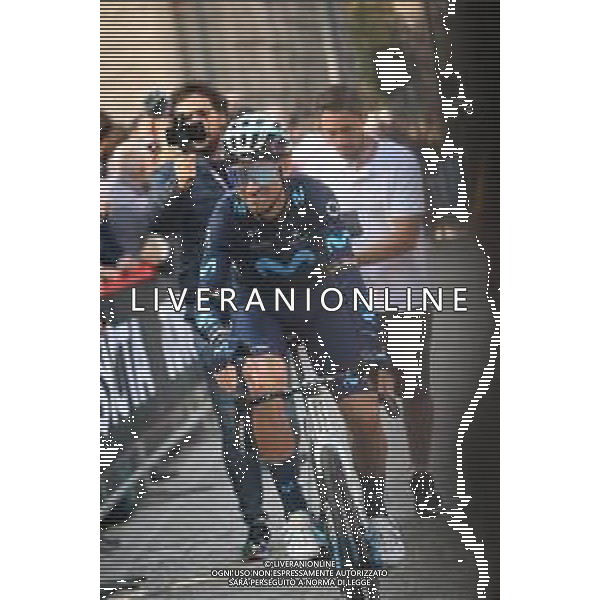 08-10-2022 Giro Di Lombardia; 2022, Movistar; Valverde, Alejandro; Bergamo; ©SIROTTI/AGENZIA ALDO LIVERANI SAS