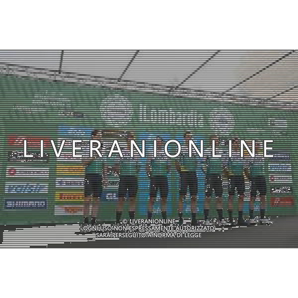 08-10-2022 Giro Di Lombardia; 2022, Caja Rural - Seguros Rga; Nieve, Iturralde Mikel; Bergamo; ©SIROTTI/AGENZIA ALDO LIVERANI SAS