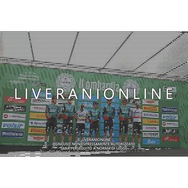 08-10-2022 Giro Di Lombardia; 2022, Bora - Hansgrohe; Higuita, Sergio; Konrad, Patrick; Bergamo; ©SIROTTI/AGENZIA ALDO LIVERANI SAS