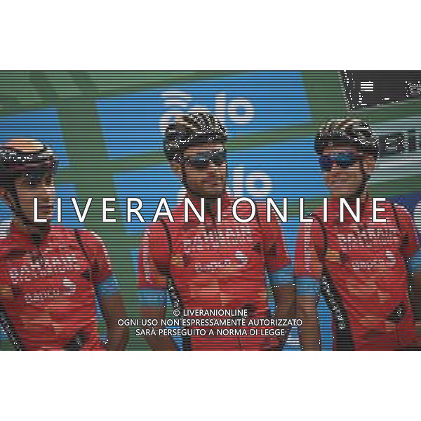 08-10-2022 Giro Di Lombardia; 2022, Bahrain - Victorious; Caruso, Damiano; Bergamo; ©SIROTTI/AGENZIA ALDO LIVERANI SAS
