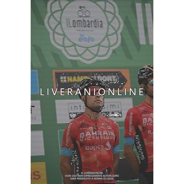 08-10-2022 Giro Di Lombardia; 2022, Bahrain - Victorious; Landa Meana, Mikel; Bergamo; ©SIROTTI/AGENZIA ALDO LIVERANI SAS