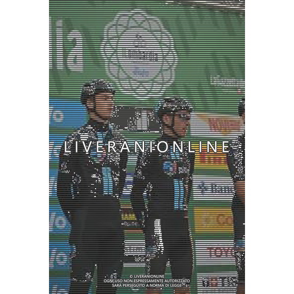 08-10-2022 Giro Di Lombardia; 2022, Dsm; Arensman, Thymen; Bardet, Romain; Bergamo; ©SIROTTI/AGENZIA ALDO LIVERANI SAS