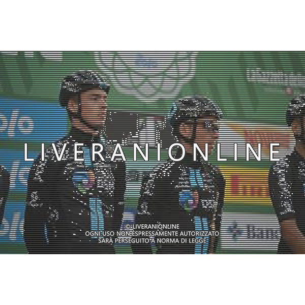 08-10-2022 Giro Di Lombardia; 2022, Dsm; Arensman, Thymen; Bardet, Romain; Bergamo; ©SIROTTI/AGENZIA ALDO LIVERANI SAS