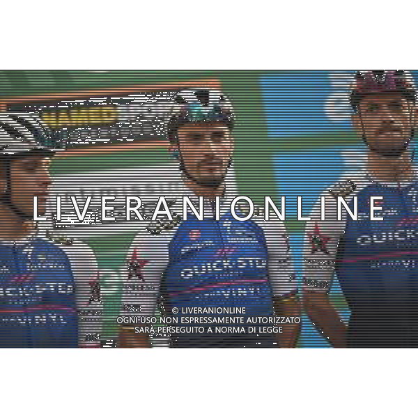 08-10-2022 Giro Di Lombardia; 2022, Quick Step - Alpha Vinyl; Alaphilippe, Julian; Bergamo; ©SIROTTI/AGENZIA ALDO LIVERANI SAS