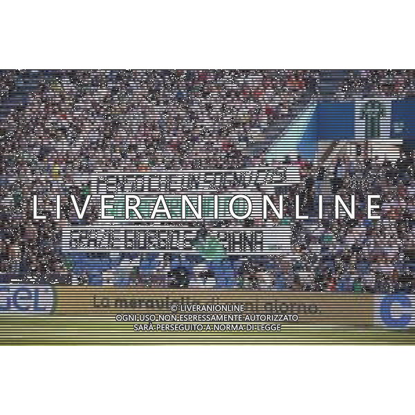 SASSUOLO - INTER CAMPIONATO CALCIO SERIE A TIM 08.10.2022 NELLA FOTO STRISCIONE TIFOSI SASSUOLO ©SANTANDREA/AGENZIA ALDO LIVERANI SAS
