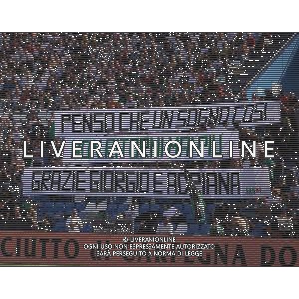 SASSUOLO - INTER CAMPIONATO CALCIO SERIE A TIM 08.10.2022 NELLA FOTO STRISCIONE TIFOSI SASSUOLO ©SANTANDREA/AGENZIA ALDO LIVERANI SAS