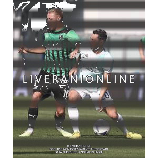 SASSUOLO - INTER CAMPIONATO CALCIO SERIE A TIM 08.10.2022 NELLA FOTO DAVIDE FRATTESI E HAKAN CALHANOGLU ©SANTANDREA/AGENZIA ALDO LIVERANI SAS