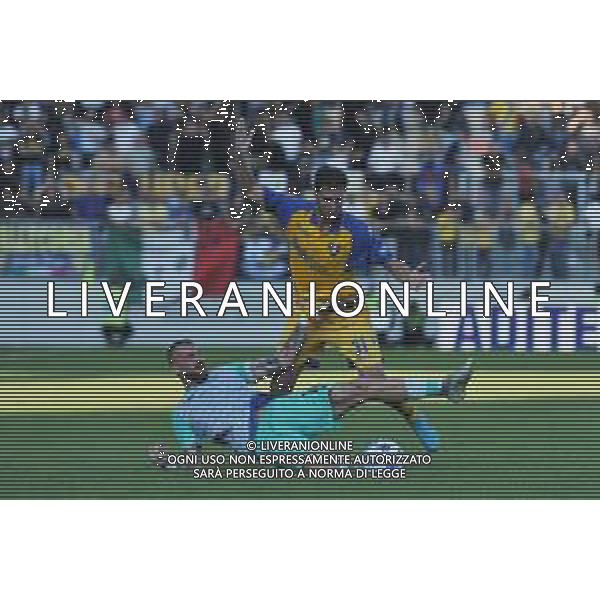Frosinone vs Spal Campionato Serie B - 8 Giornata Stadio B.Stirpe - Frosinone 08-10-2022 nella foto Sampirisi e La Mantia ©Federico Gaetano/AGENZIA ALDO LIVERANI SAS