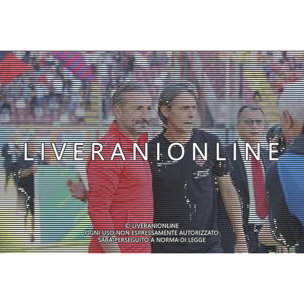 REGGINA - COSENZA CAMPIONATO CALCIO SERIE B 08.10.2022 NELLA FOTO DAVIDE DIONIGI ALLENATORE COSENZA E FILIPPO INZAGHI ALLENATORE REGGINA ©GARREFFA/AGENZIA ALDO LIVERANI SAS