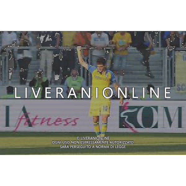 Frosinone vs Spal Campionato Serie B - 8 Giornata Stadio B.Stirpe - Frosinone 08-10-2022 nella foto Esultanza Giuseppe Caso ©Federico Gaetano/AGENZIA ALDO LIVERANI SAS