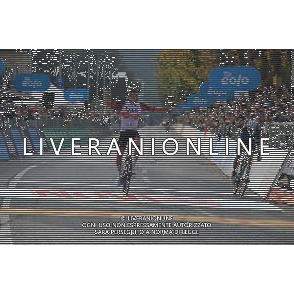 08-10-2022 Giro Di Lombardia; 2022, Uae Emirates; 2022, Movistar; Pogacar, Tadej; Mas, Enric; Como; FOTO STEFANO SIROTTI-AG ALDO LIVERANI SAS