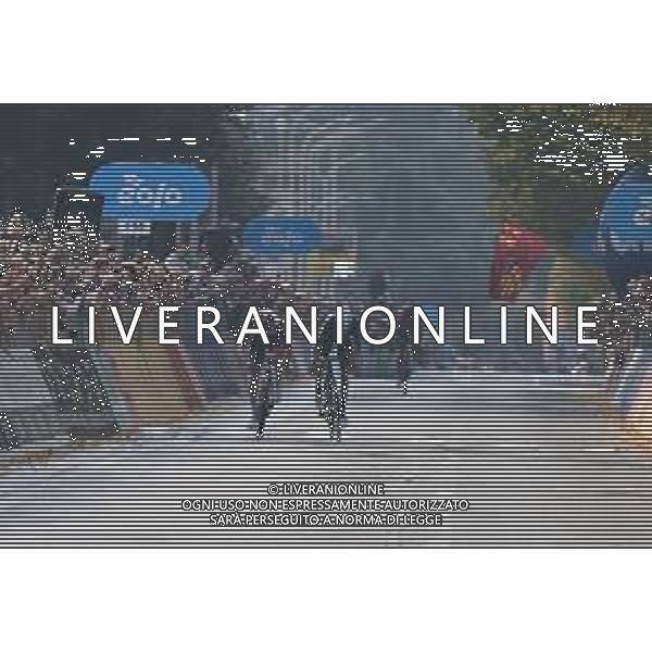 08-10-2022 Giro Di Lombardia; 2022, Uae Emirates; 2022, Movistar; Pogacar, Tadej; Mas, Enric; Como; FOTO STEFANO SIROTTI-AG ALDO LIVERANI SAS