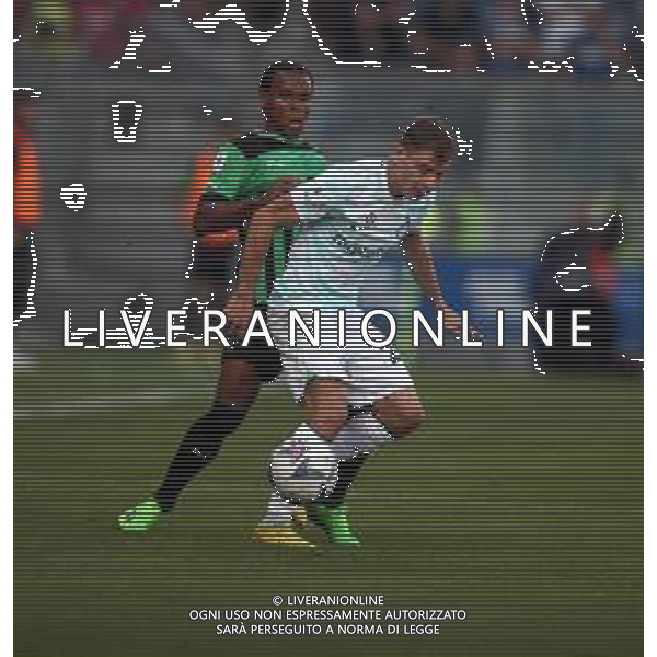 SASSUOLO - INTER CAMPIONATO CALCIO SERIE A TIM 08.10.2022 NELLA FOTO NICOLO\' BARELLA E LAURIENTE\' ARMAND ©SANTANDREA/AGENZIA ALDO LIVERANI SAS