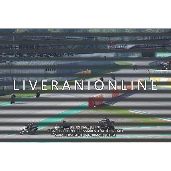 08-10-2022 IMOLA AUTODROMO ENZO E DINO FERRARI CIV SUPERBIKE NELLA FOTO VARIENTE BASSA E ARRIVO FOTO GIANNI SANNA-AG ALDO LIVERANI SAS