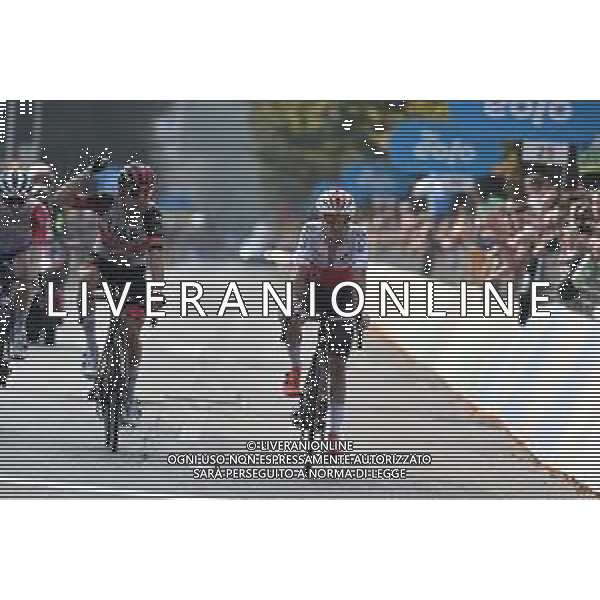 08-10-2022 Giro Di Lombardia; 2022, Cofidis; 2022, Uae Emirates; Rochas, Remy; Ulissi, Diego; Como; foto stefano sirotti-ag aldo liverani sas