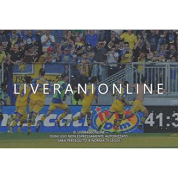 Frosinone vs Spal Campionato Serie B - 8 Giornata Stadio B.Stirpe - Frosinone 08-10-2022 nella foto Esultanza Frosinone ©Federico Gaetano/AGENZIA ALDO LIVERANI SAS