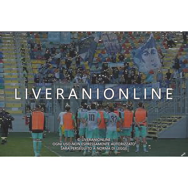 Frosinone vs Spal Campionato Serie B - 8 Giornata Stadio B.Stirpe - Frosinone 08-10-2022 nella foto Spal contestata dai suoi tifosi ©Federico Gaetano/AGENZIA ALDO LIVERANI SAS